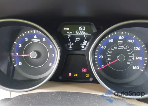 2013 Hyundai Elantra Limited z USA, uszkodzony, nr VIN 5NPDH4AE4DH446298